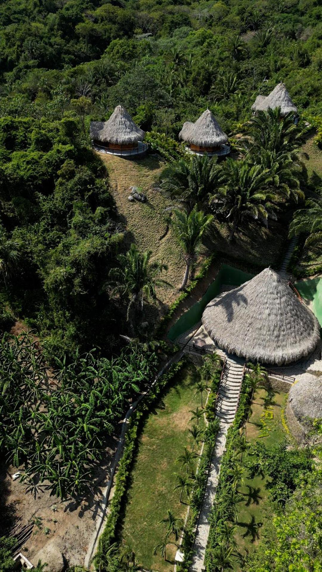 Zirwa Hotel Boutique - Dentro Del Parque Tayrona Ель-Зайно Екстер'єр фото