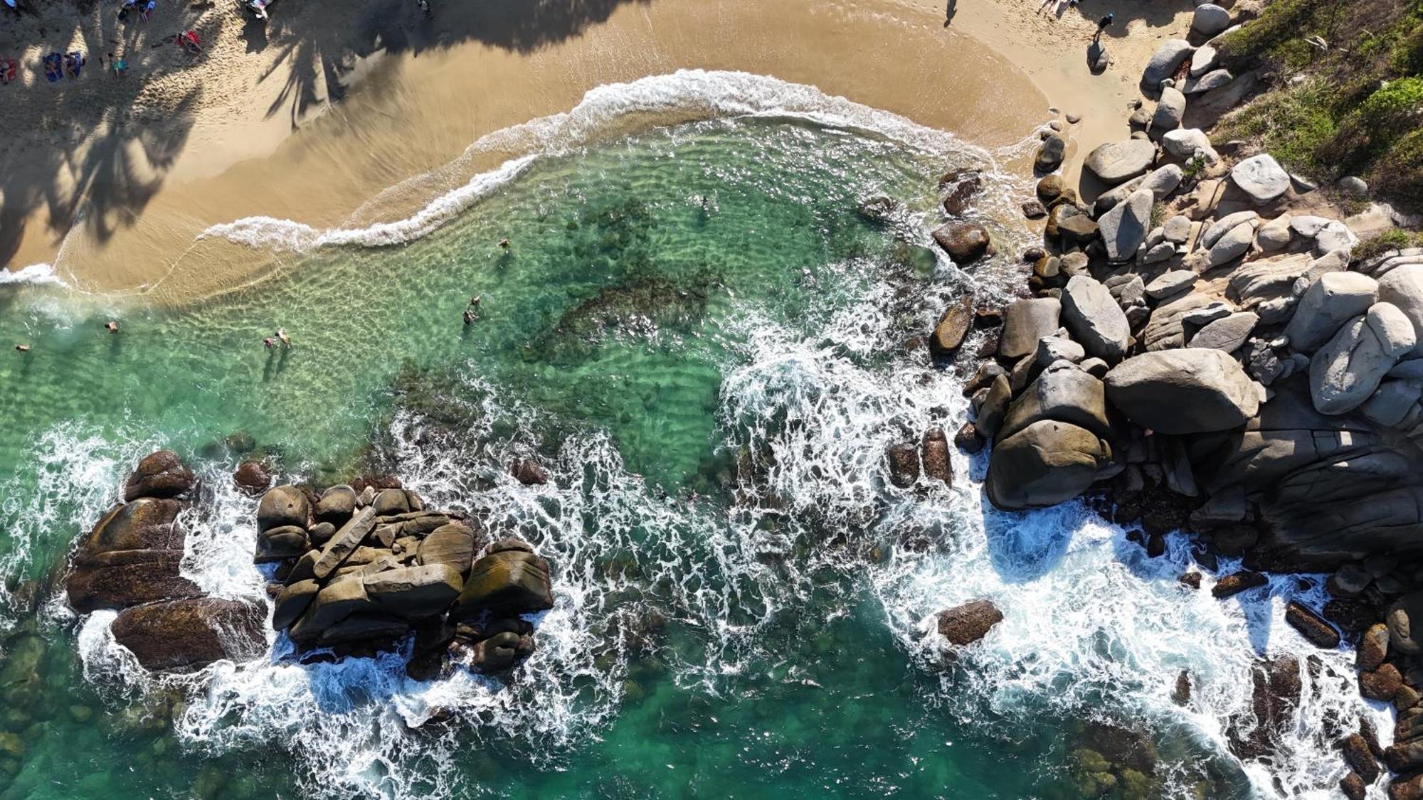 Zirwa Hotel Boutique - Dentro Del Parque Tayrona Ель-Зайно Екстер'єр фото